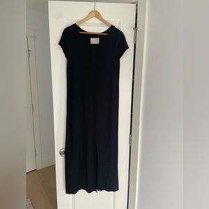 SOLD Jackson Rowe black t-shirt dress. Stretch cotton. Size XS women.